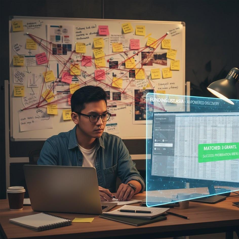 Startup team meeting